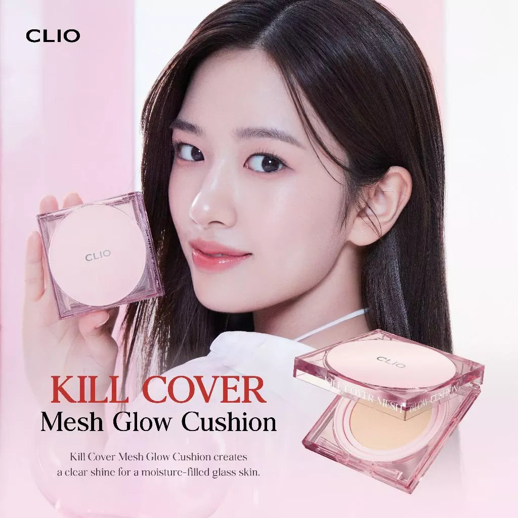 [CLIO] Kill Cover Mesh Glow Cushion SPF 50+, PA++++ – StyleKorean Indonesia